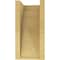 Ekena Millwork 6"W x 6"D x 12"H Wide Concord Rough Cedar Woodgrain TimberThane Corbel, Primed Tan CORUR06X06X12CONRCPR - alternate 6
